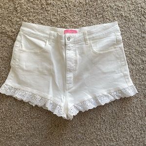 DollsKill Bloomer Style Denim Shorts